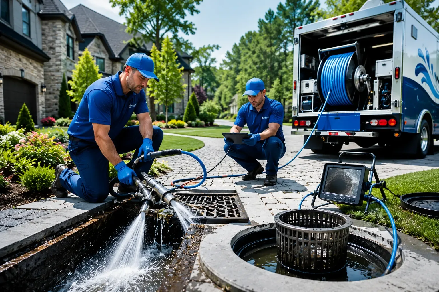 Local outdoor drain cleaning professionals in Rockland, DE